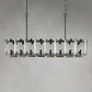 Modern Amaya Rectangular Chandelier