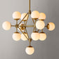 Keefe Cluster Chandelier 33" For Staircases