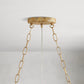 Crystal Flowers Fiore Linear Chandelier