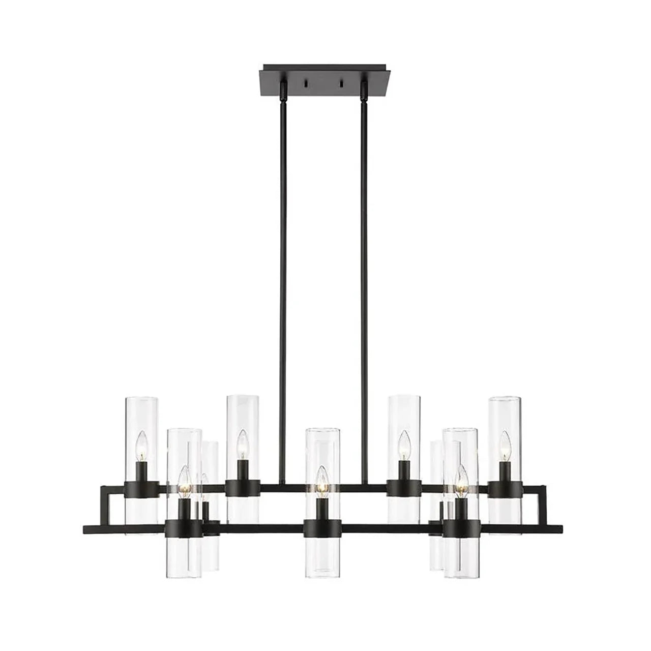 Damous Rectangles Chandelier 43"