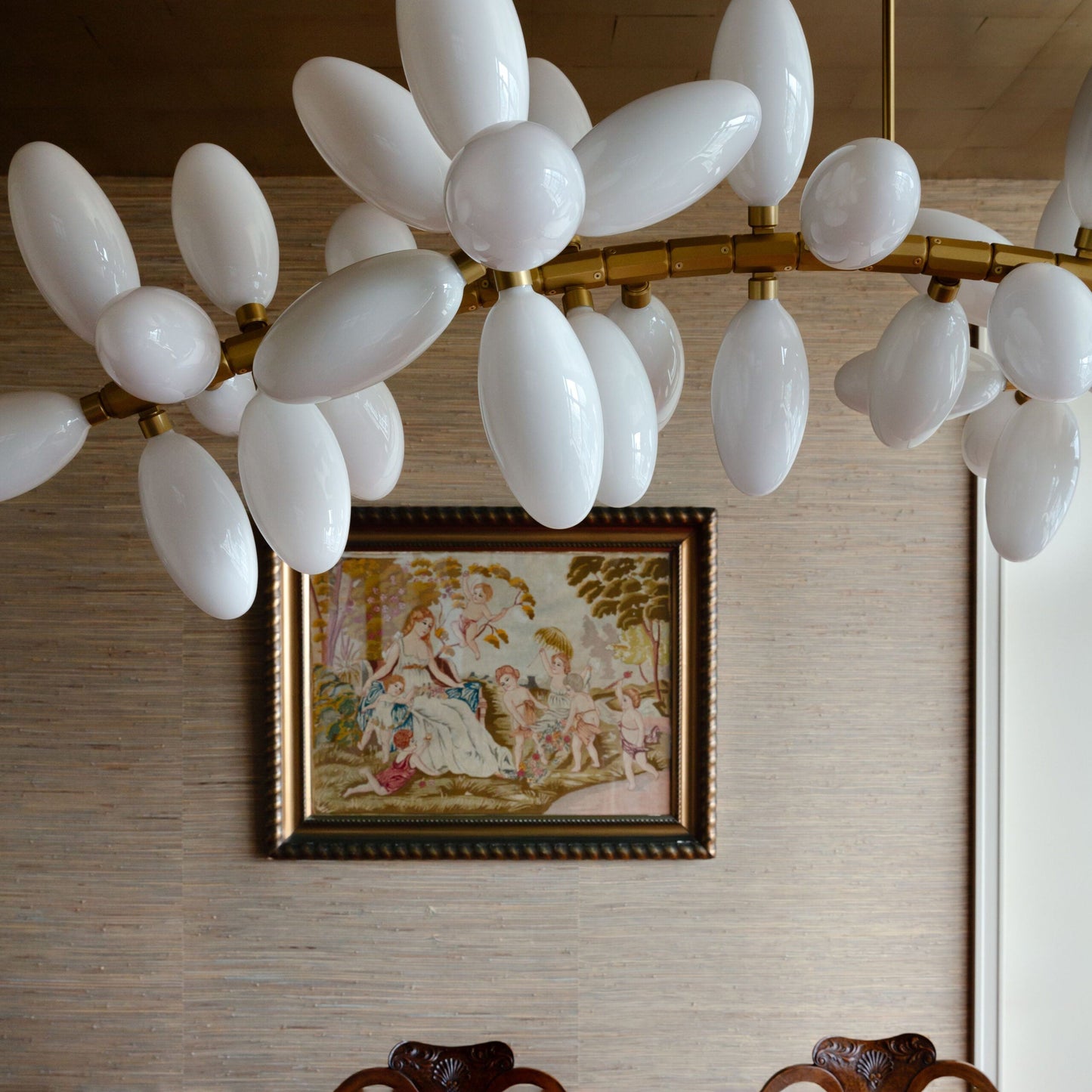 Kingdom Chandelier 76"W  44 Lights