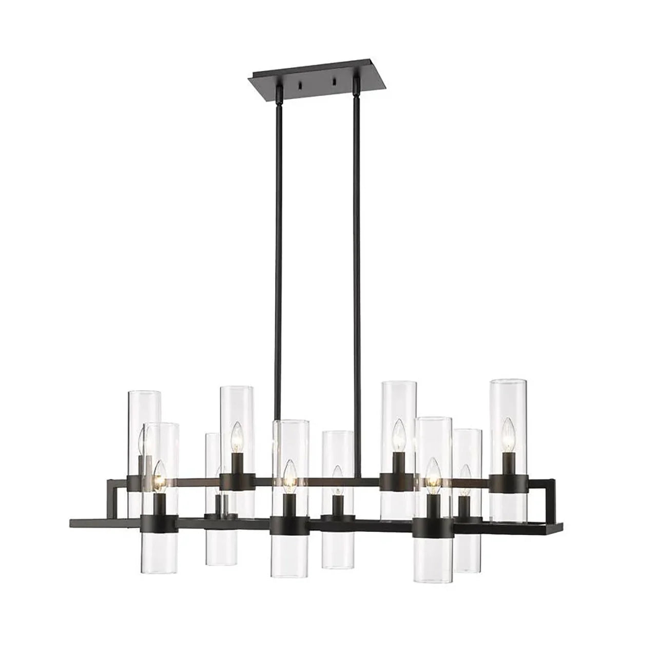 Damous Rectangles Chandelier 43"