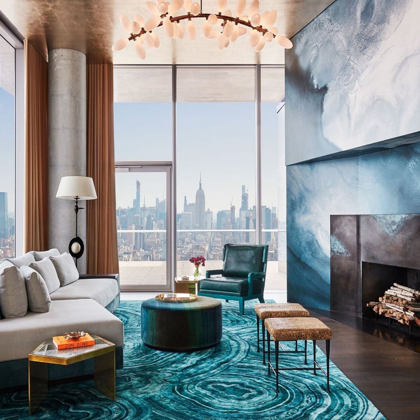 Kingdom Chandelier 76"W  44 Lights