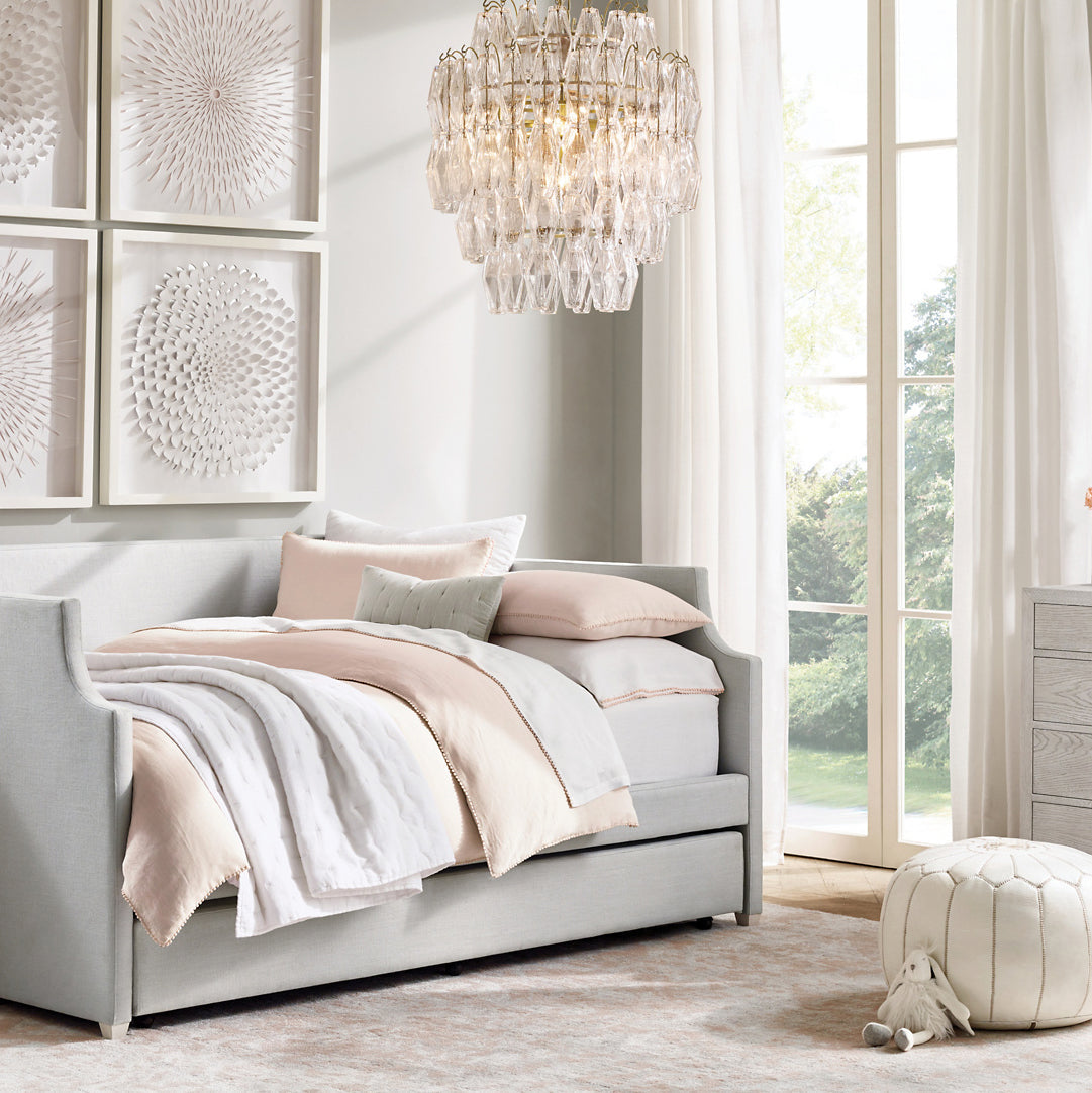 Natalia Wide Pendant - Clear