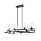 Damous Rectangles Chandelier 43"