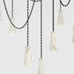 Ann Alabaster Multi-Pendants Chandelier, 7 lights