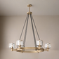 DEMARET ROUND CHANDELIER 36"