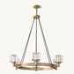 DEMARET ROUND CHANDELIER 36"