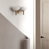 Melange 2 Lights Alabaster Wall Sconce