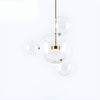 Clear Bubble Lamp Globe Glass Hanging Lamp for Dining Room Coffee Shop Restaurant - 110V-120V Clear
