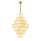 Alabaster Multi-Tier Round Chandelier