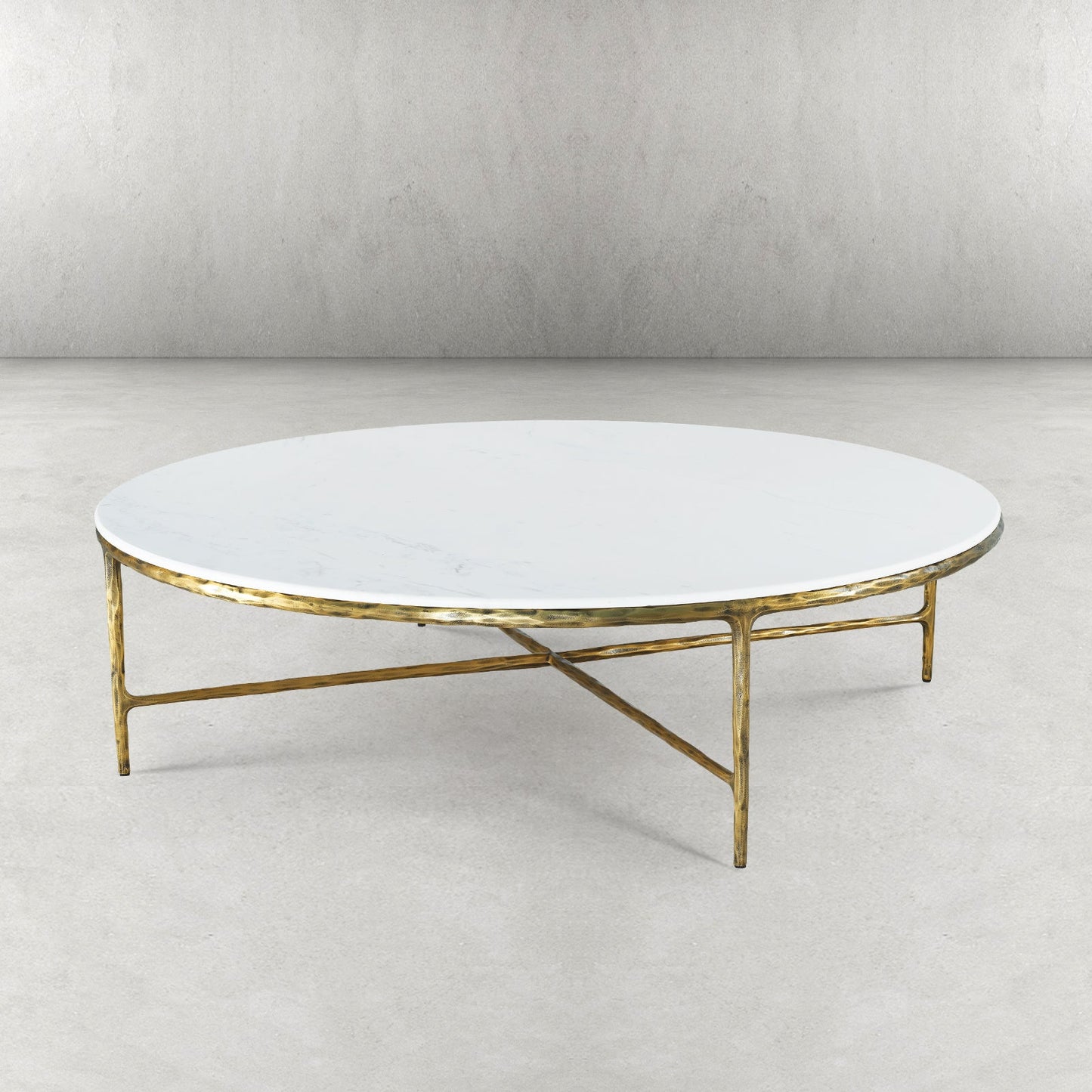 Thaddeus Marble Round Coffee Table 36" 55"