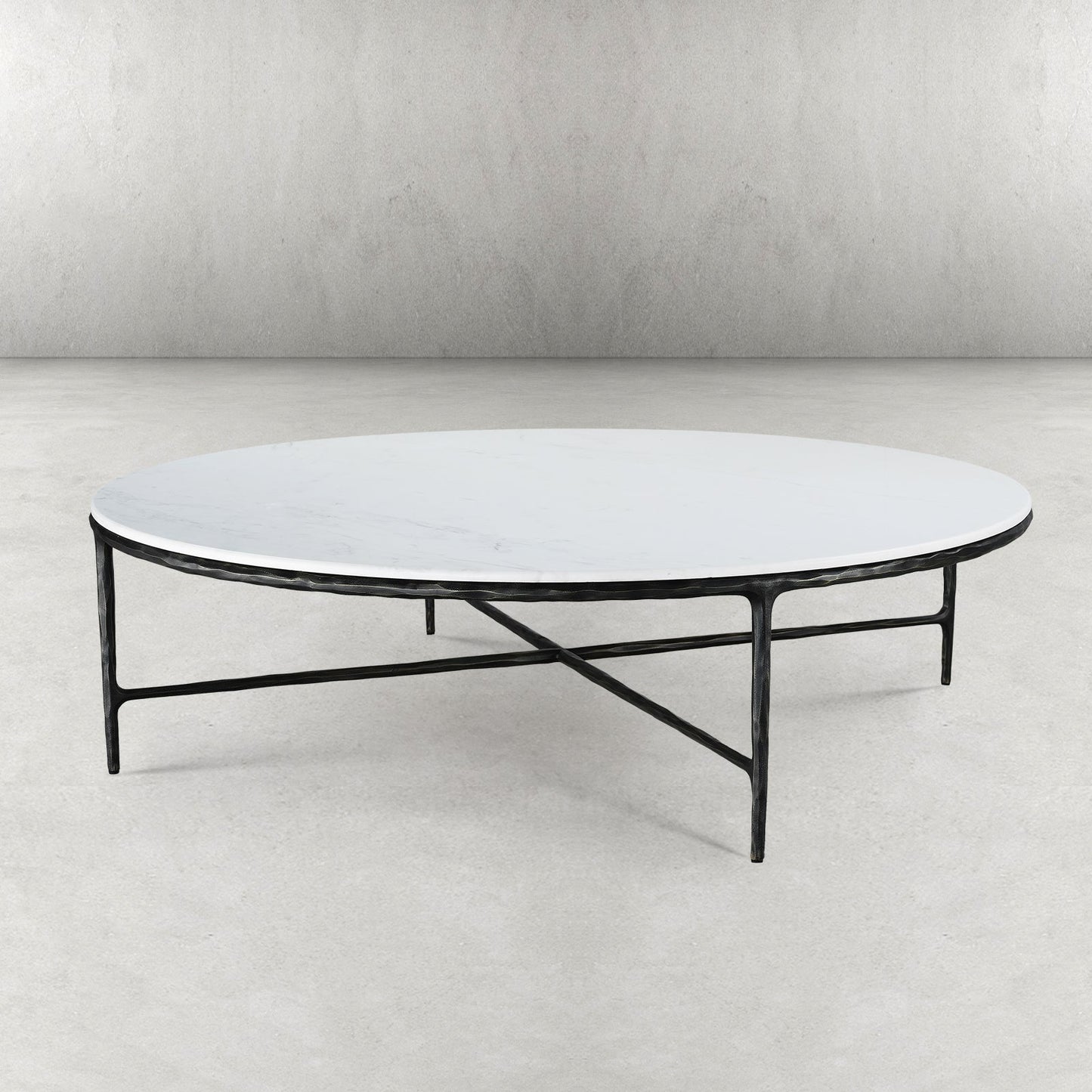 Thaddeus Marble Round Coffee Table 36" 55"