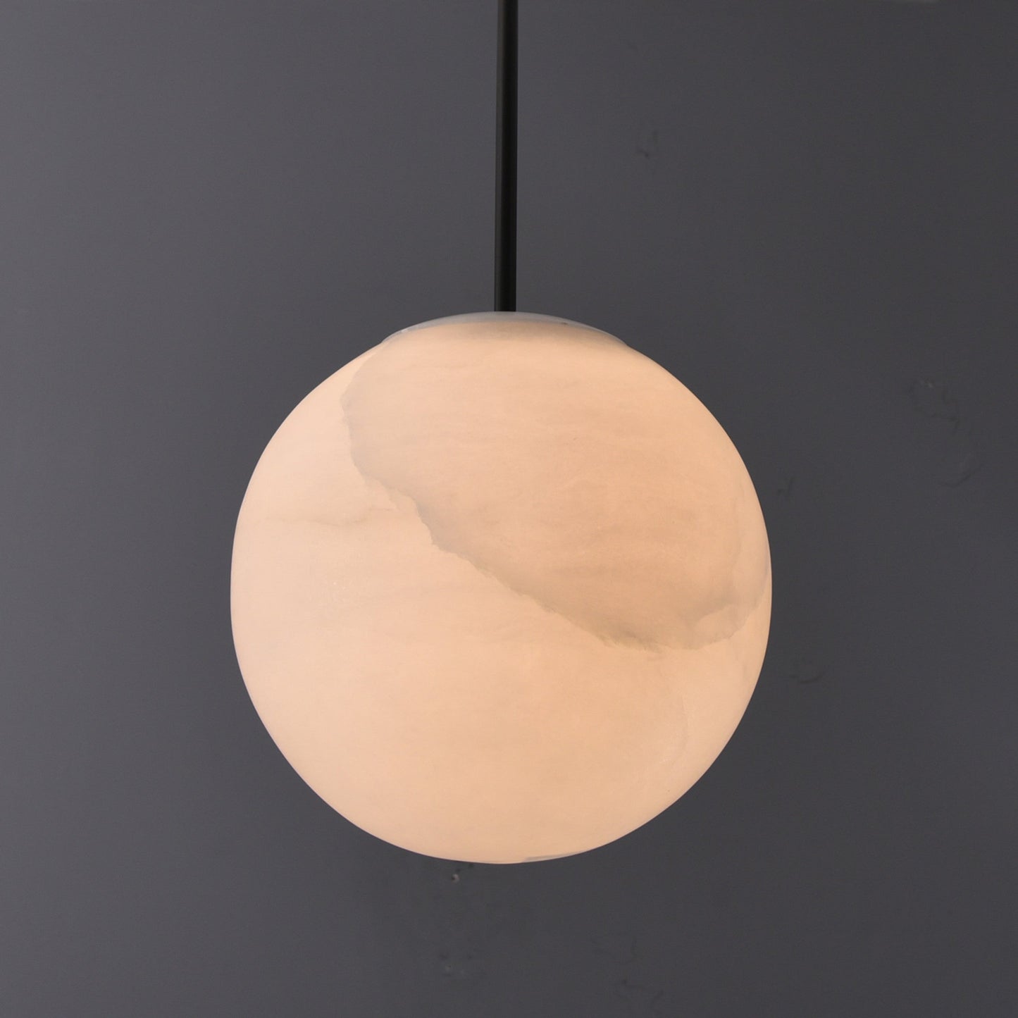 Sanaz Alabaster Pendant 9.5" Bronze