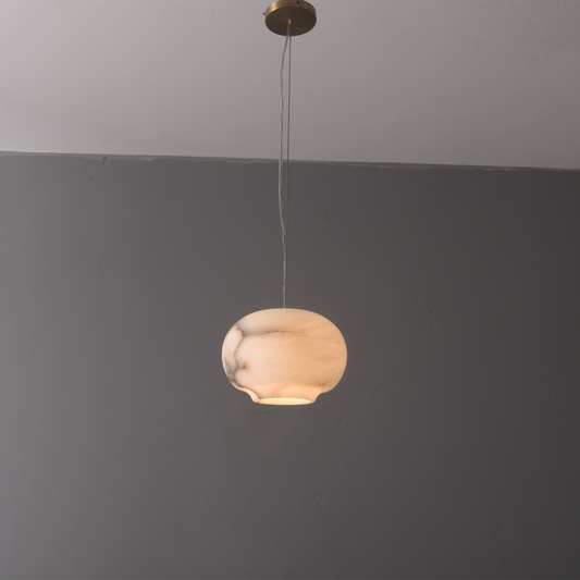 Solstice Alabaster Pendant