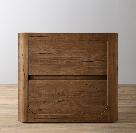 Oslo 2-Drawer Nightstand