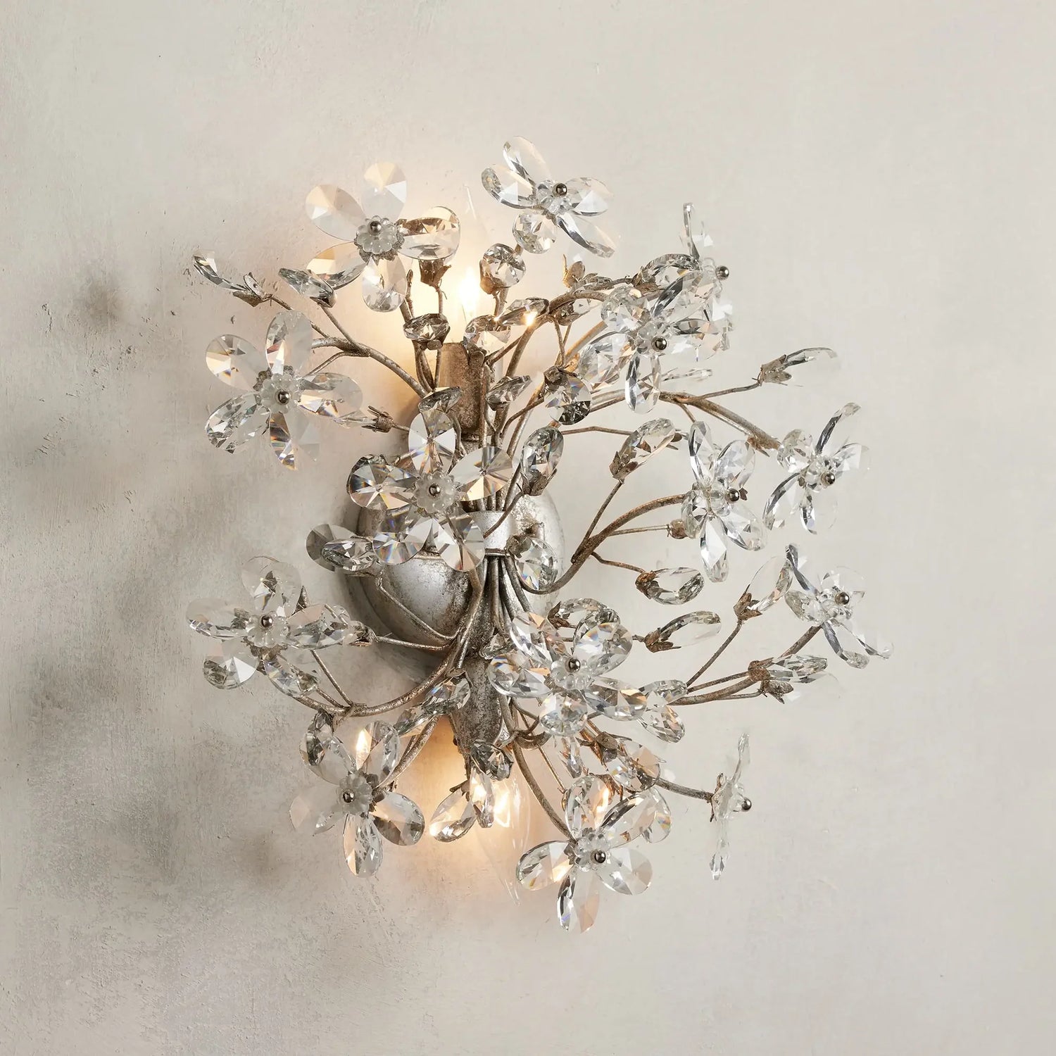 Crystal Wall Sconce