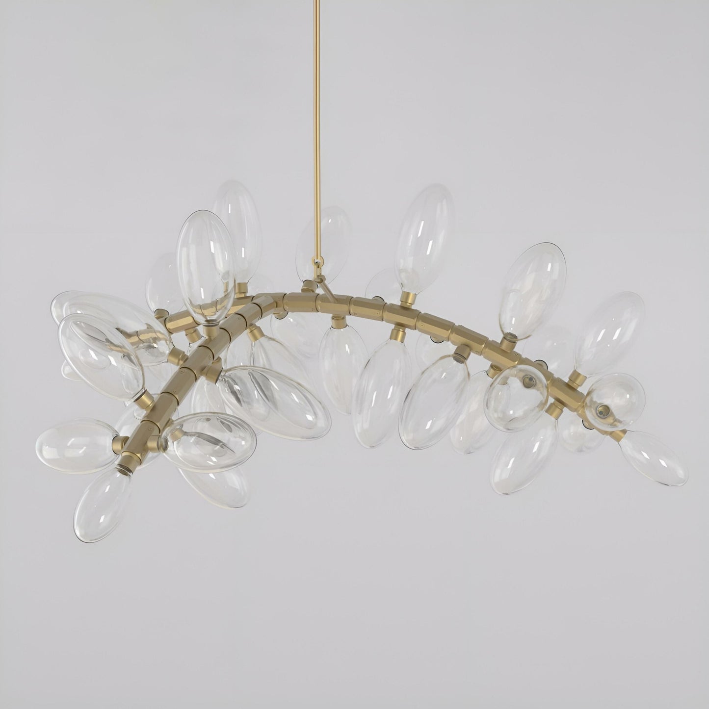 Kingdom Chandelier 56"W  37 Lights