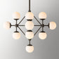 Keefe Cluster Chandelier 33" For Staircases