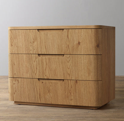 Madero 3-Drawer Nightstand