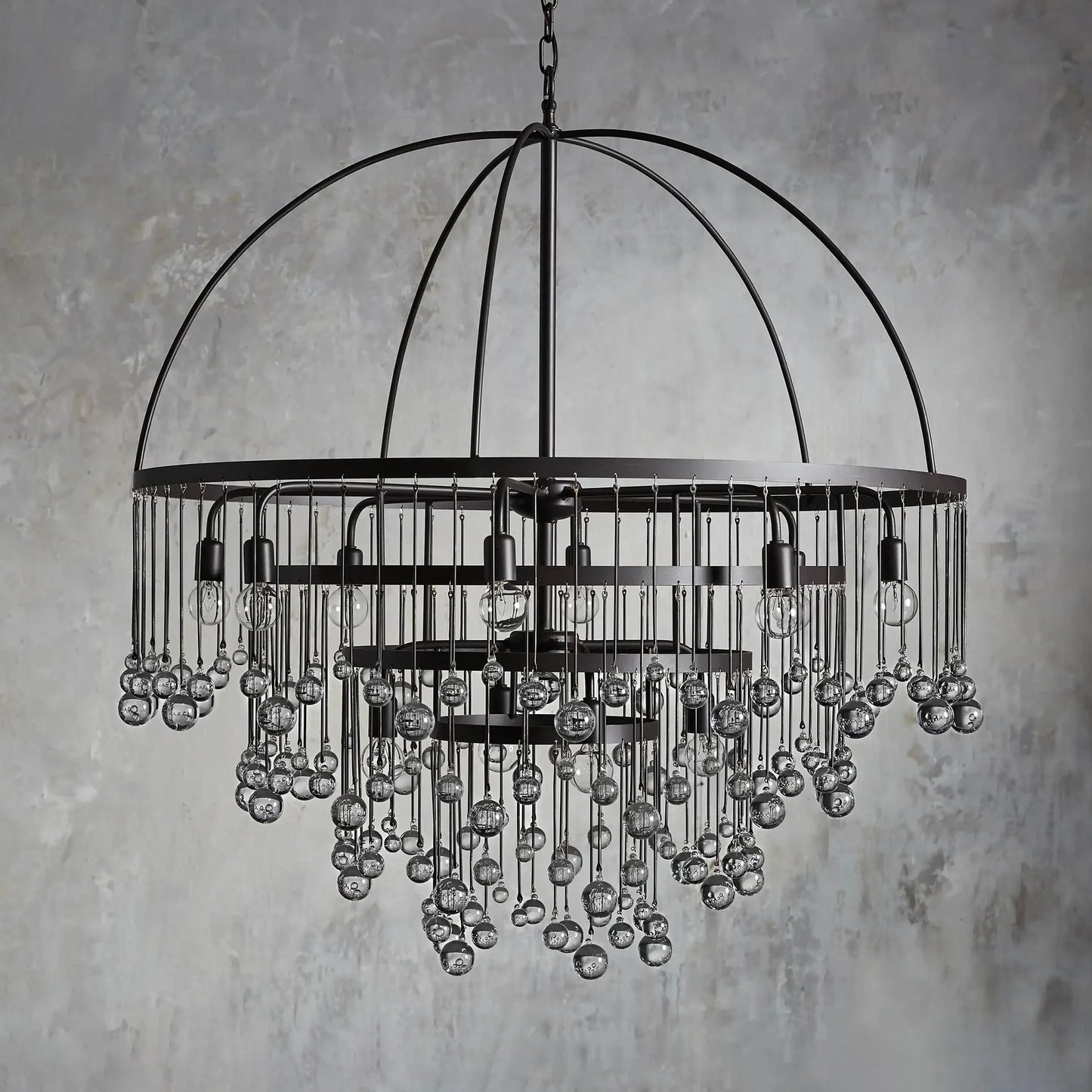 Modern Aubrey 4 Tier Chandelier