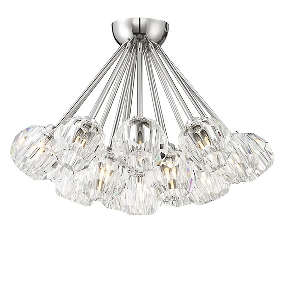 Parisian Semi-Flushmount