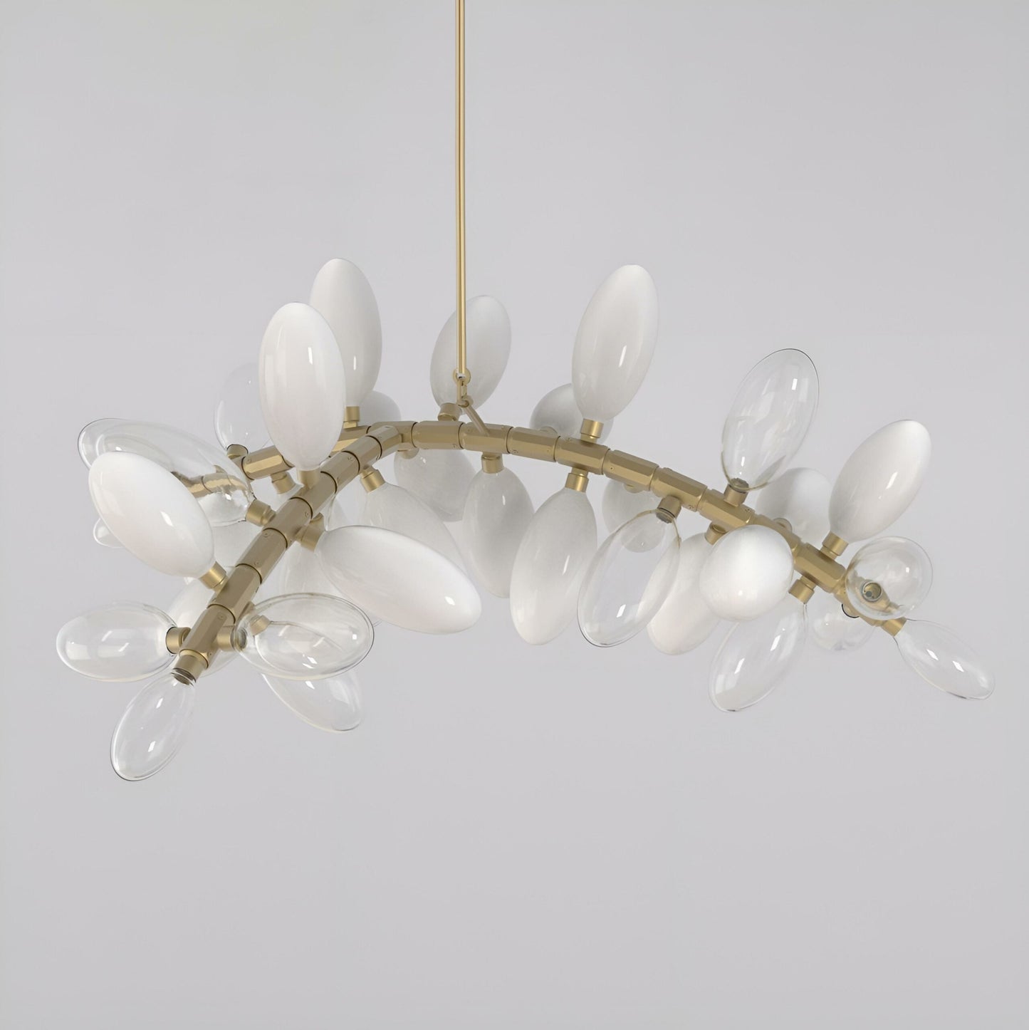 Kingdom Chandelier 56"W  37 Lights
