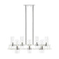 Damous Rectangles Chandelier 43"