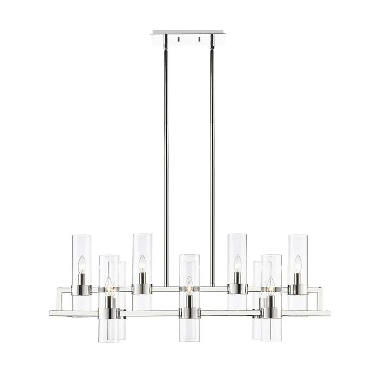 Damous Rectangles Chandelier 43"