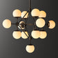Keefe Cluster Chandelier 33" For Staircases