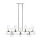 Damous Rectangles Chandelier 43"