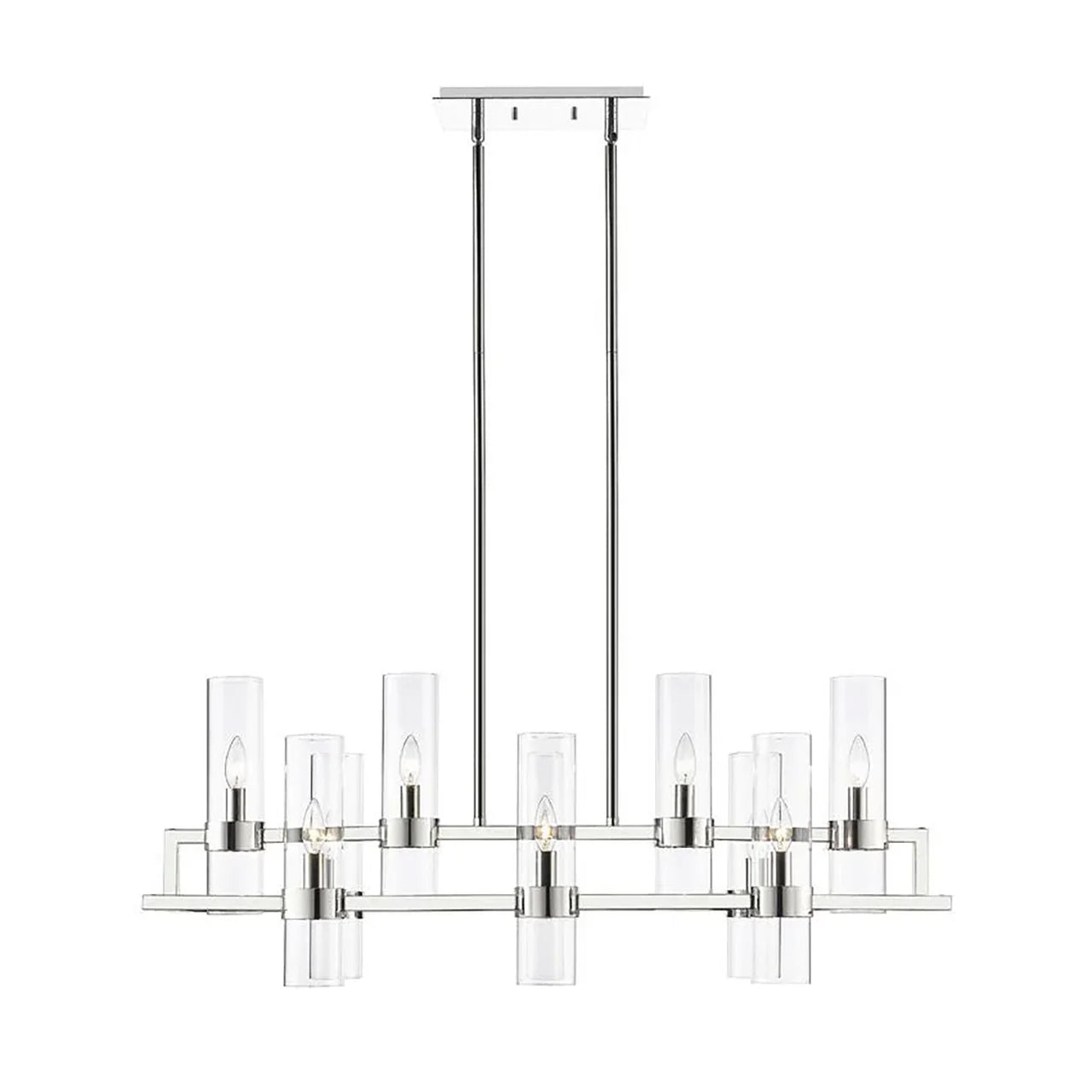 Damous Rectangles Chandelier 43"