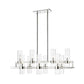Damous Rectangles Chandelier 43"