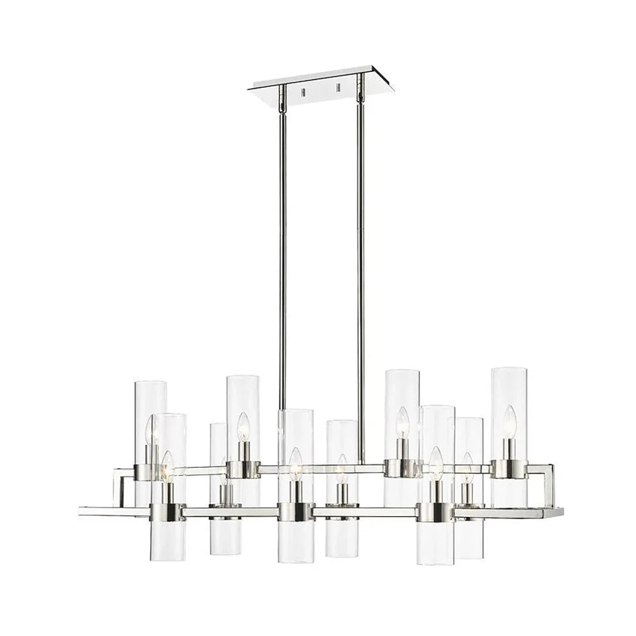 Damous Rectangles Chandelier 43"