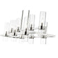 Damous Rectangles Chandelier 43"