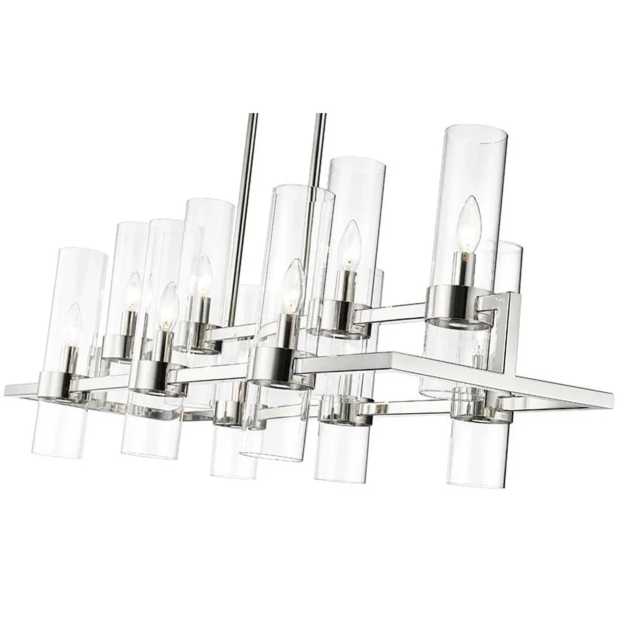 Damous Rectangles Chandelier 43"