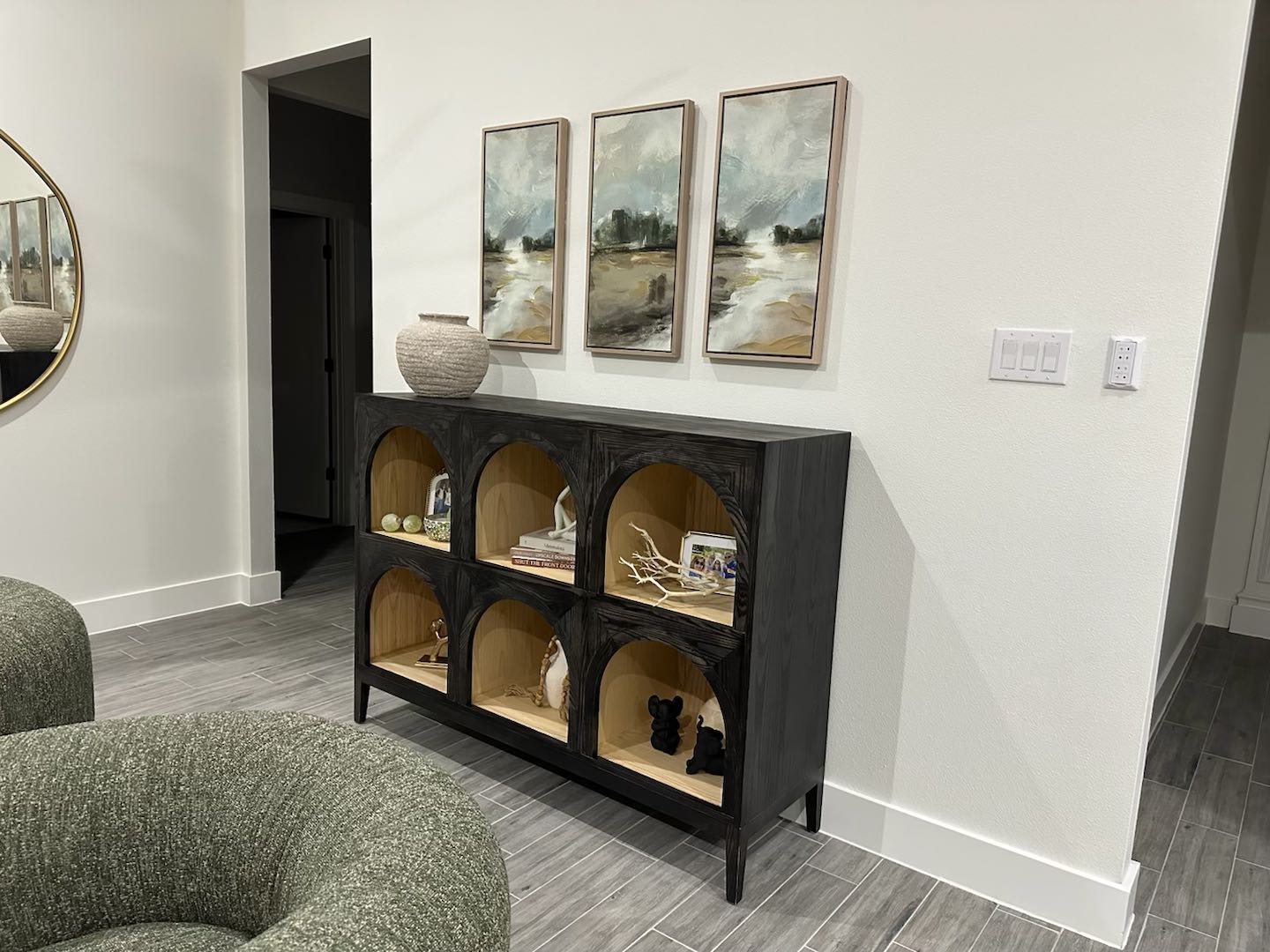 Hattie Arched Storage Cabinet