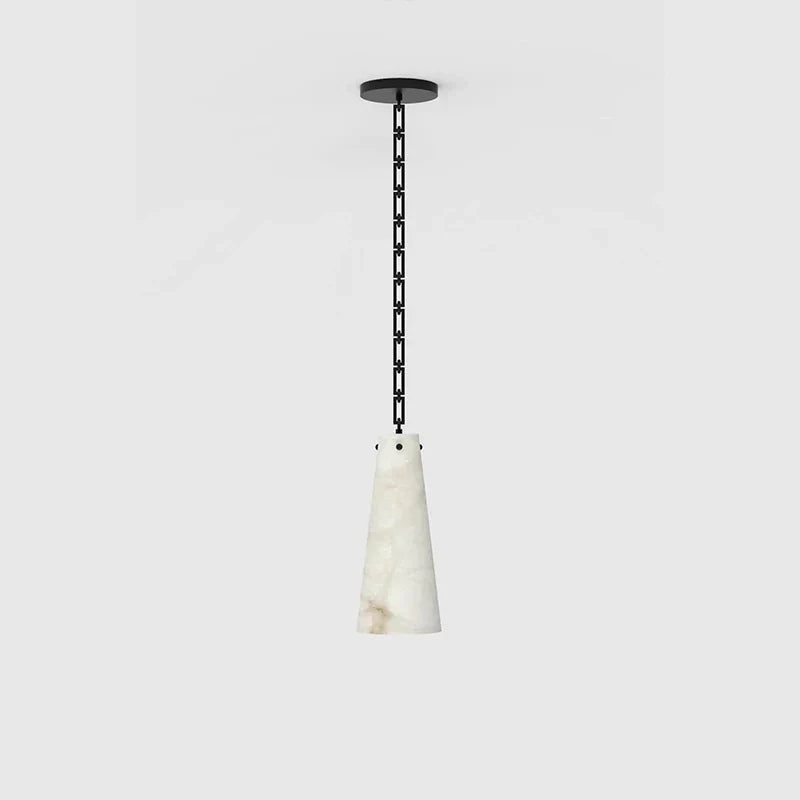 Theseus Alabaster Marble Modern Pendant Light