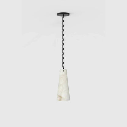 Theseus Alabaster Marble Modern Pendant Light