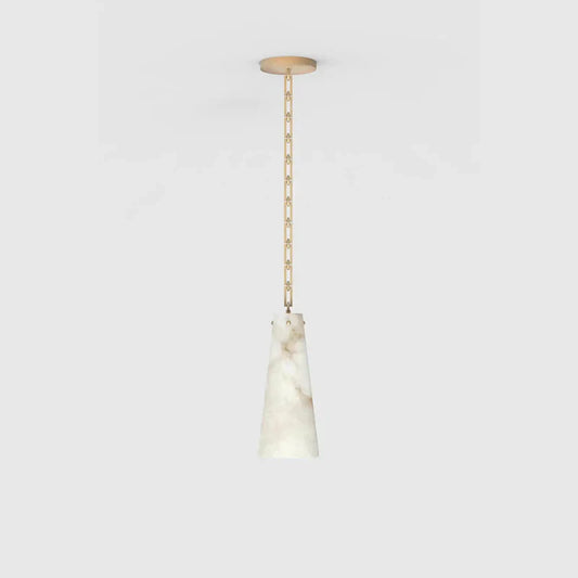 Theseus Alabaster Marble Modern Pendant Light