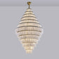 Alabaster Giant Tiered Chandelier