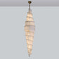 Alabaster Tiered Staircase Chandelier