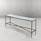 Thaddeus Rectangle Marble Console Table 60" 72"