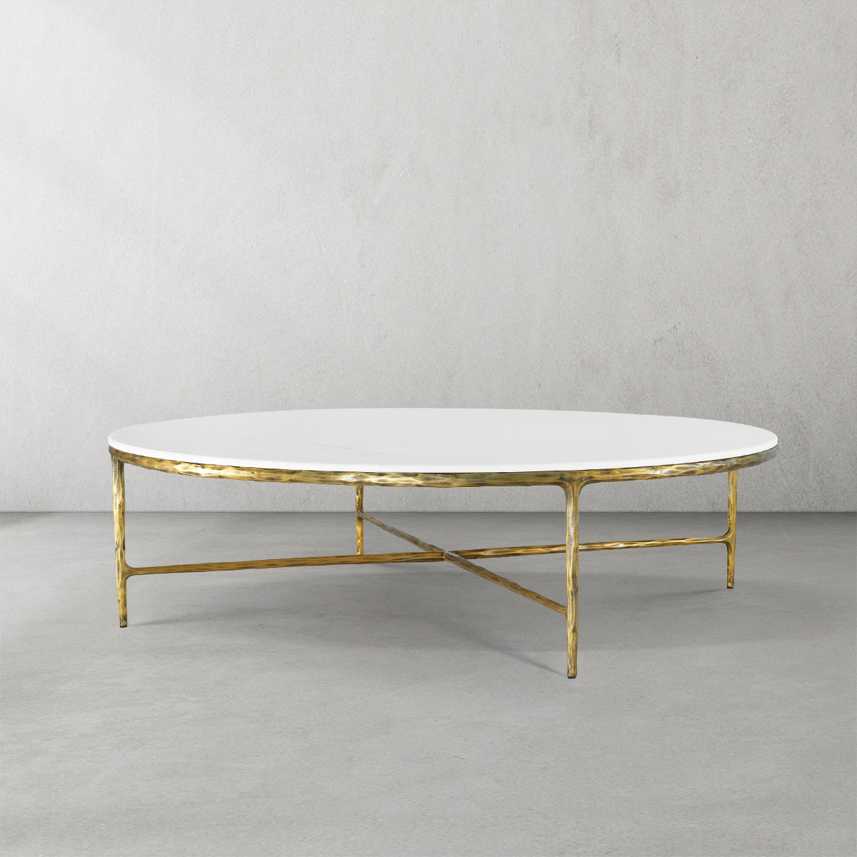 Thaddeus Marble Round Coffee Table 36" 55"