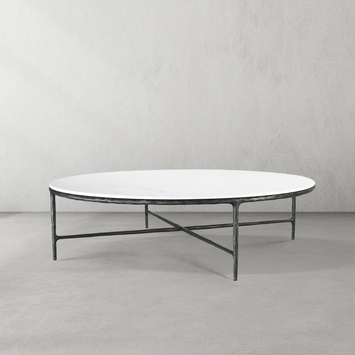 Thaddeus Marble Round Coffee Table 36" 55"