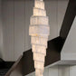 Alabaster Tiered Staircase Chandelier