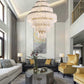 Alabaster Giant Tiered Chandelier