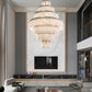 Alabaster Giant Tiered Chandelier
