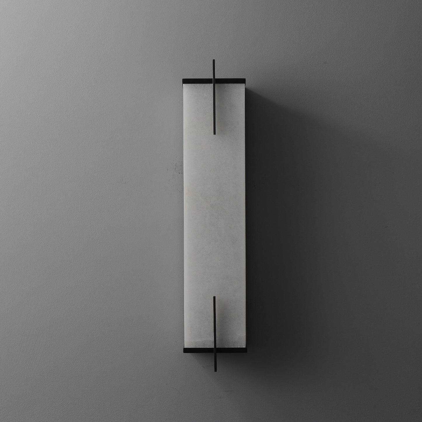 Rectangular Alabaster Wall Sconce 2 Lights