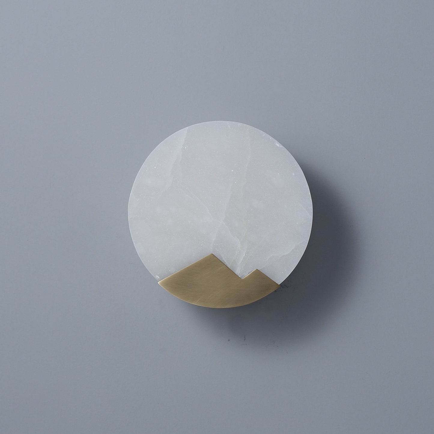Setting Sun Alabaster Wall Sconce